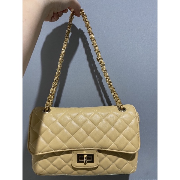 [PRELOVED] LOCAL.ID BOSTON BAG - CARAMEL