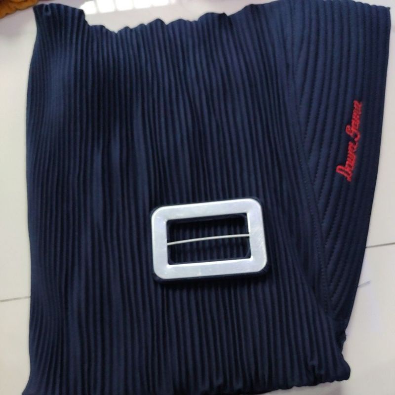 HIJAB INSTAN DG-09 HOODY PLISKET JERSEY BY DAURA GAMA-Navy