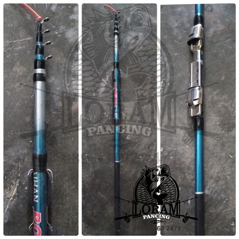 joran tegek kolong waderan ros pendek daihan power