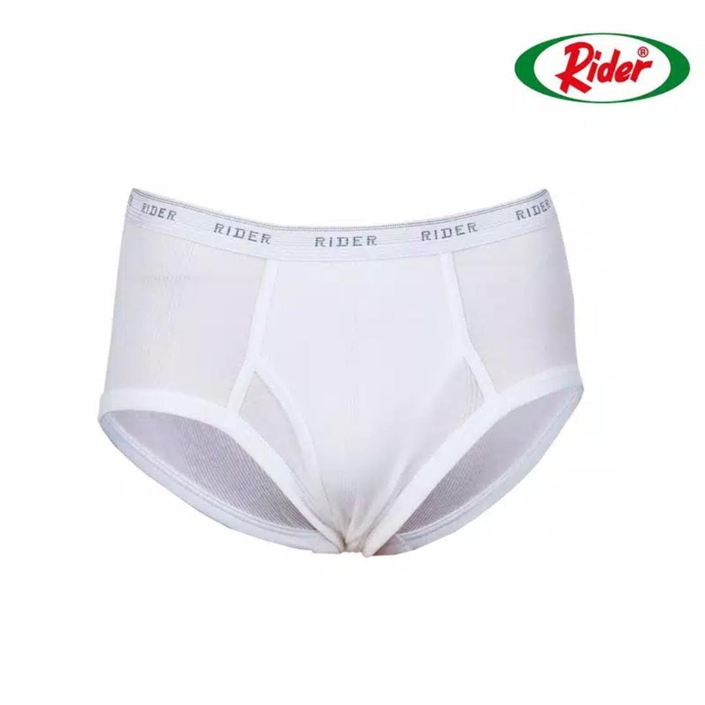 Celana Dalam Rider Classic Brief Pria R125B Putih Pcs 1 in 1