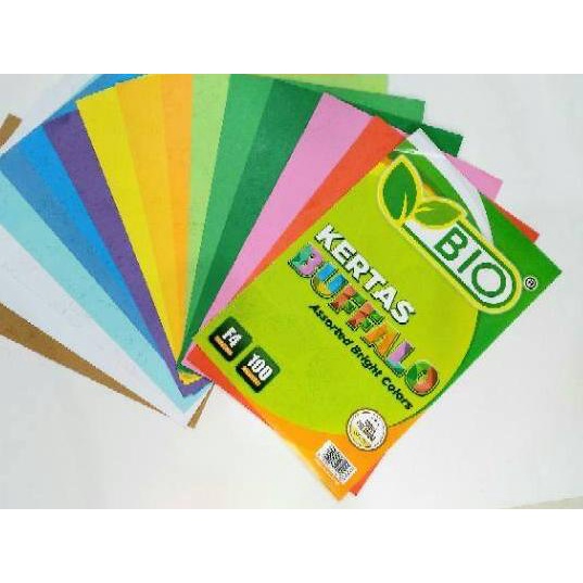 

Product Terlaris|SQ11|Kertas Buffalo F4/Folio 1 Pak Bio