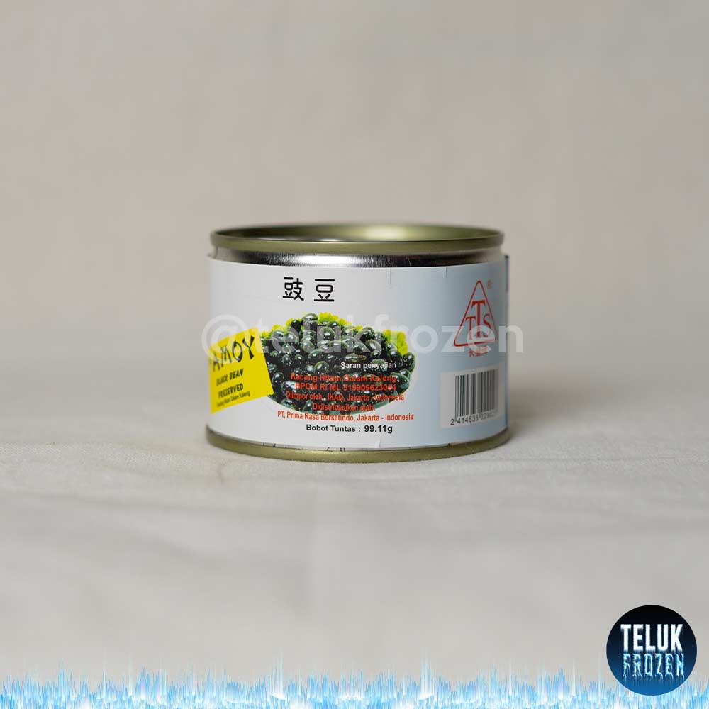 

amoy black bean preserved 170gr 170 ml gram kacang hitam dalam kaleng tts