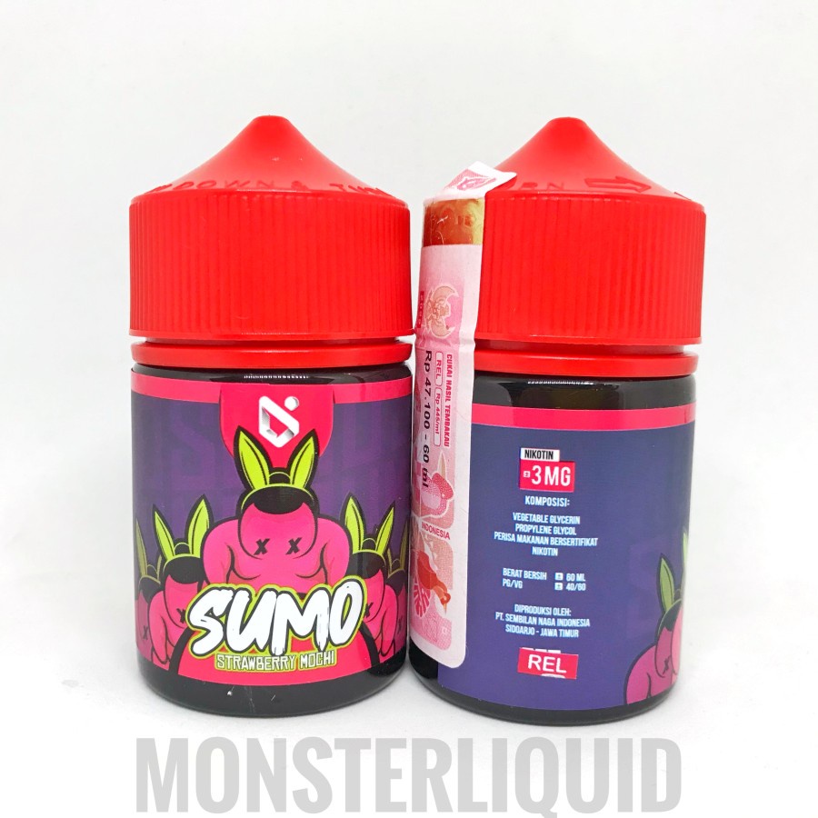 SUMO STRAWBERRY MOCHI BY DJI 3MG 60ML