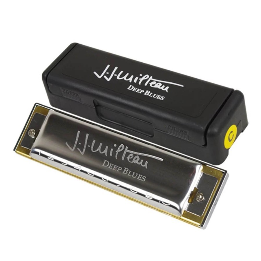 HOHNER J.j. Milteau Deep Blues 10 Lubang Diatonis Harmonika
