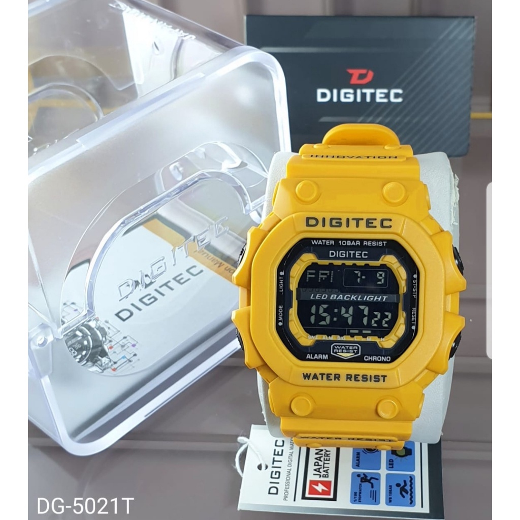 JAM TANGAN COWOK DG-5012T/  JAM TANGAN DIGITEC DIGITAL TYPE DG-5012T/ JAM TANGAN COWOK SPORT/ DIGITEC ORI TYPE DG-5012T