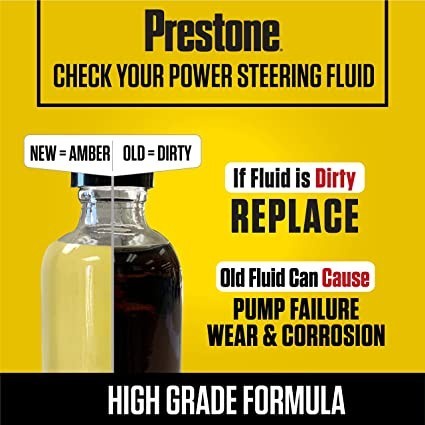 Prestone Power Steering Fluid + Stop Leak 300 ml Oli Setir Mobil