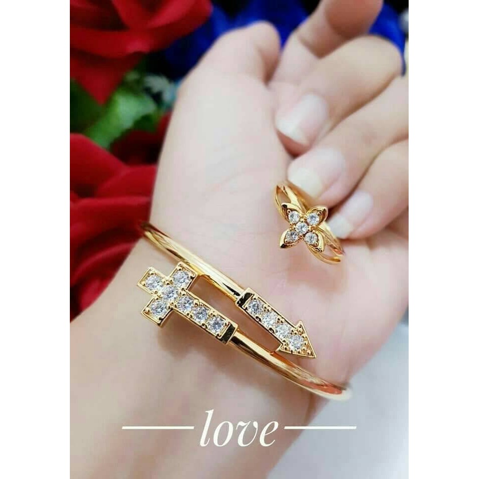 Set Perhiasan Xuping Murah (Set Xuping Salib)