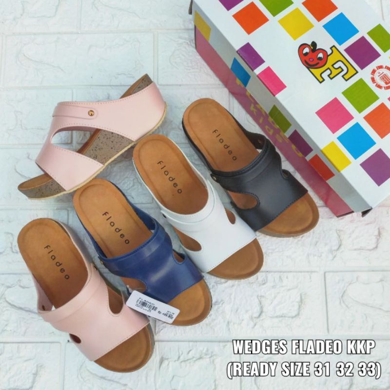Sandal Fladeo Kids Original | Wedges Fladeo Kids Terbaru