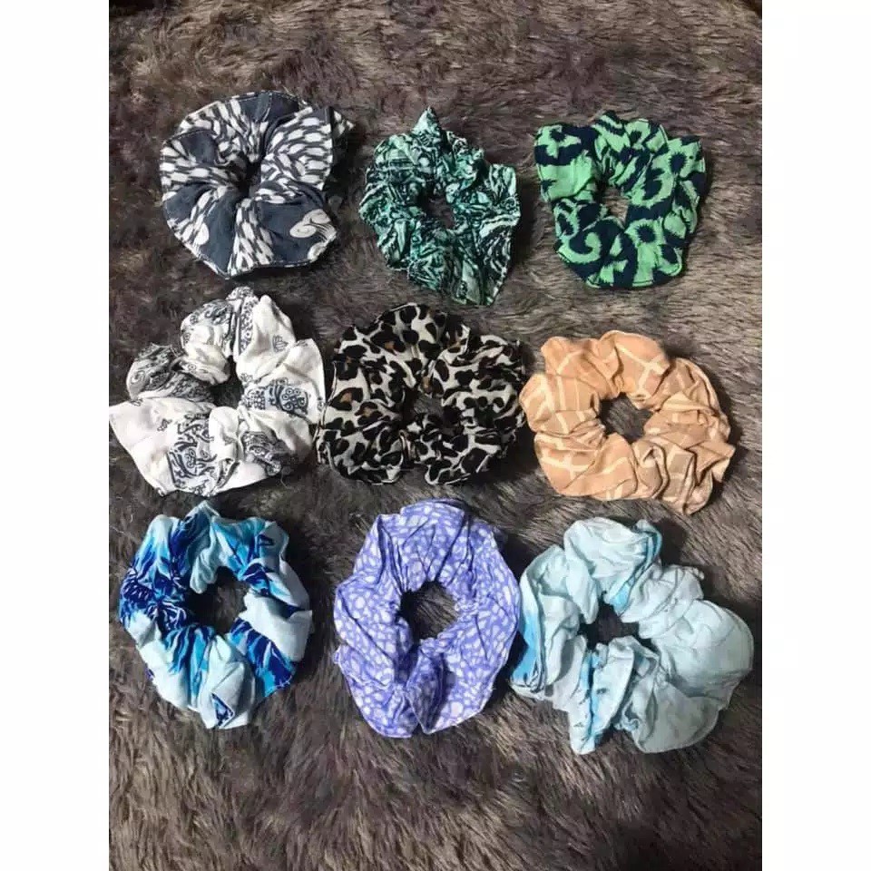 IKAT RAMBUT WANITA BALI | IKAT RAMBUT KAIN | IKAT RAMBUT PONYTAIL | SCRUNCHIE IKAT RAMBUT CEPOL