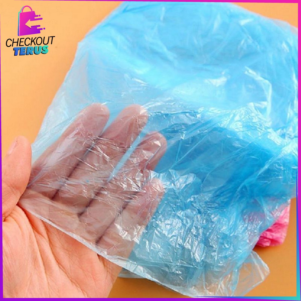 CT C174 Jas Hujan Plastik Kresek Jas Hujan Pakai Disposable Raincoat Mantel Hujan Kantong Kresek Mantel Hujan Murah Jas Hujan Plastik