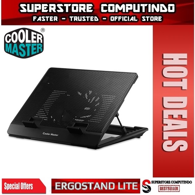 Cooler Master Ergostand Lite Adjustable Stand Laptop Cooling Pad