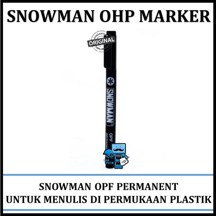 

Daisydooo | Spidol Ohp Snowman Opf (1Pcs/Satuan)