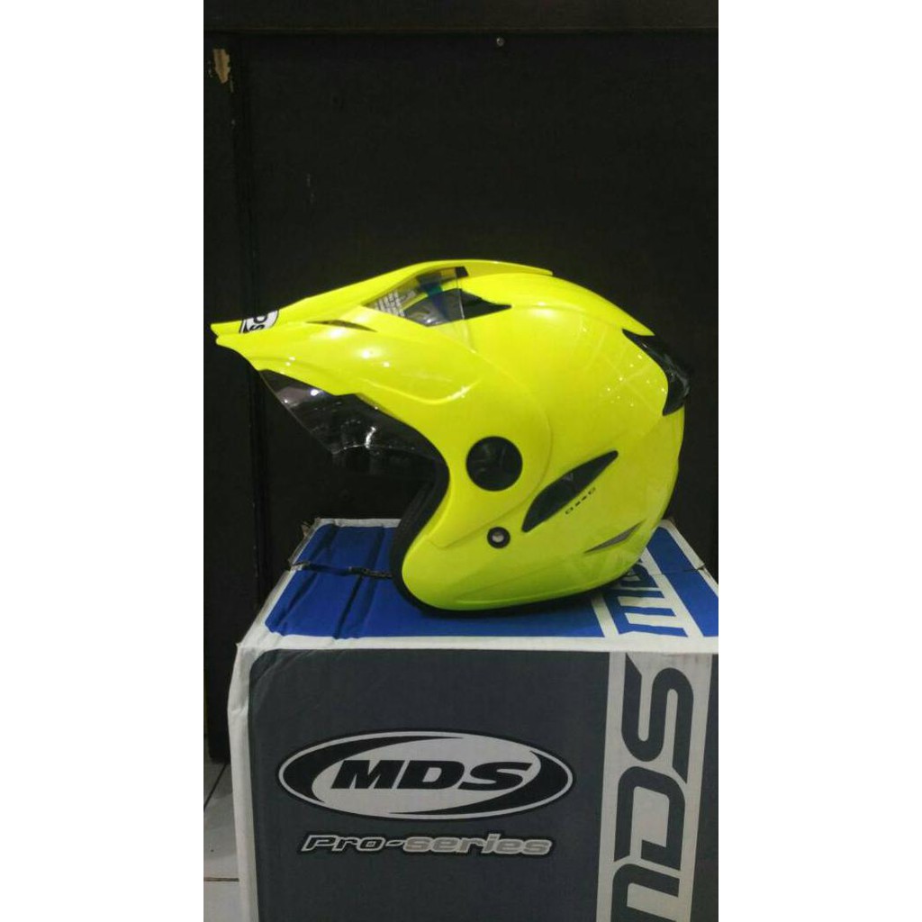helm Mds Cv pro 2 visor - Kuning
