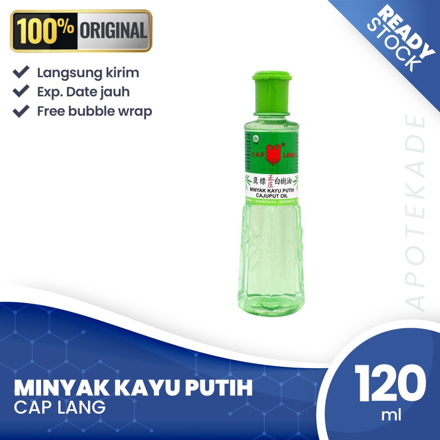 TERLARIS!!! Minyak kayu putih cap lang 120 ml / Minyak kayu putih cap lang 15 ml