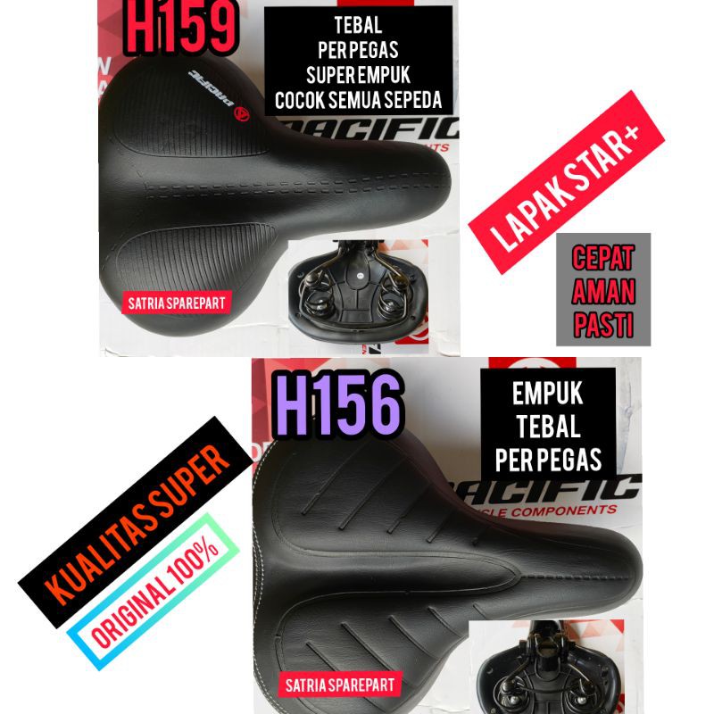 Sadel Pegas sepeda pacific per empuk MTB CTB Lipat Vixie Seli jok sadel pacific H115 H114 H156 H159