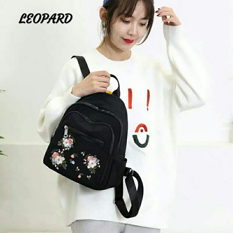 terlaris/terbaru/termurah/tas ransel kulit sintetis wanita hinata