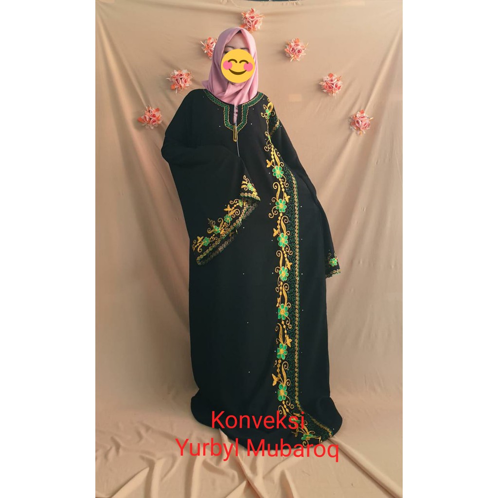 ABAYA ARAB/ ABAYA ARAB LENGAN TROMPET/ ABAYA