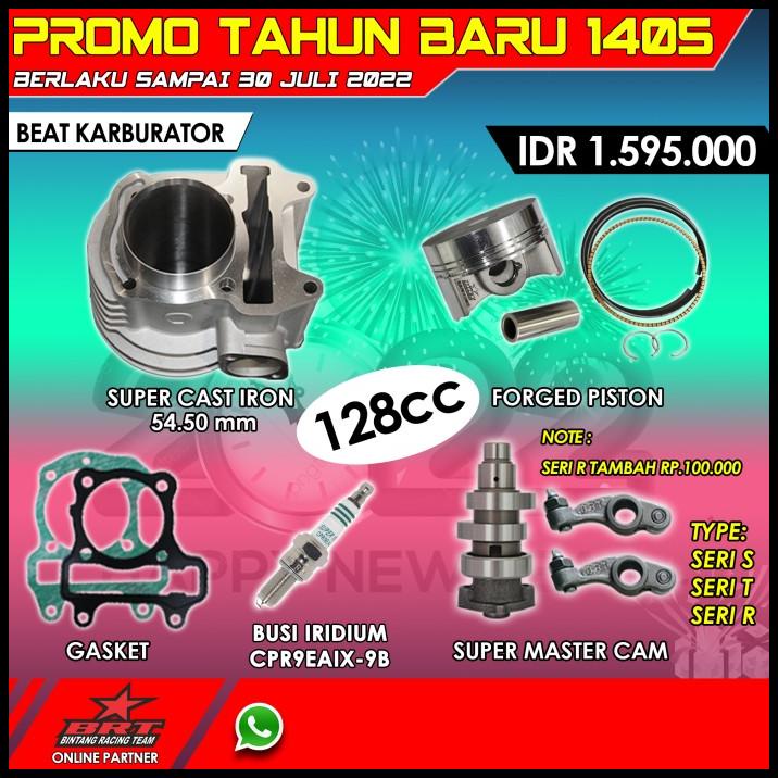 Brt Paket Bore Up Beat Karbu-Blok-Piston-Master Cam-Promo 1406