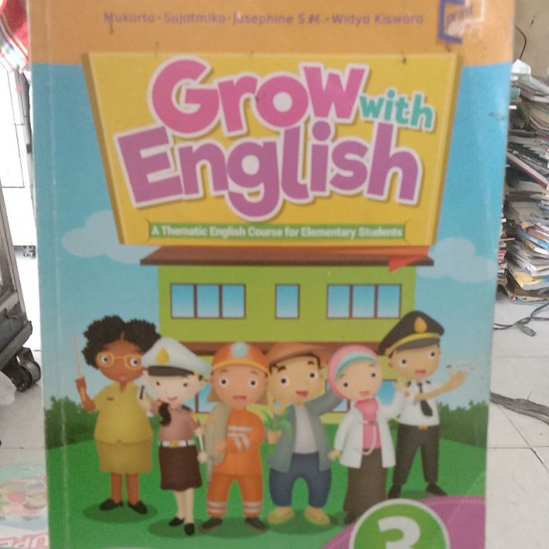 buku grow with English kelas 3 sd