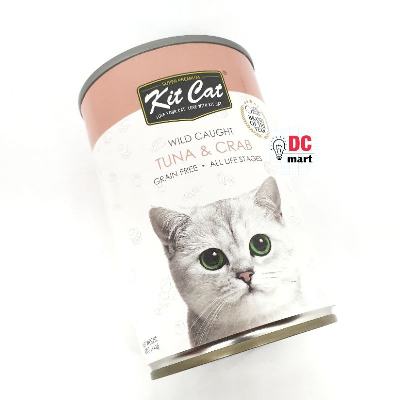 KITCAT KIT CAT Kaleng 400Gr / Makanan Kucing Kalengan Kitcat Premium Wetfood