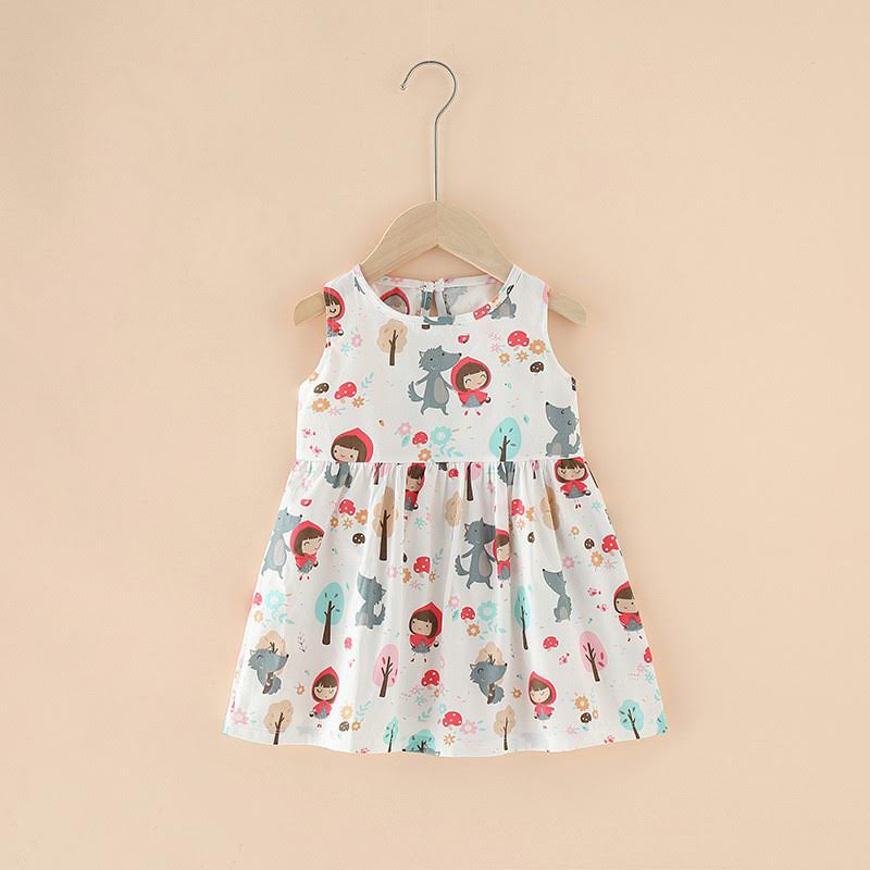 Dress Katun [ Red Hood ] Anak Perempuan [ Usia 2 -5 Tahun ] HM789