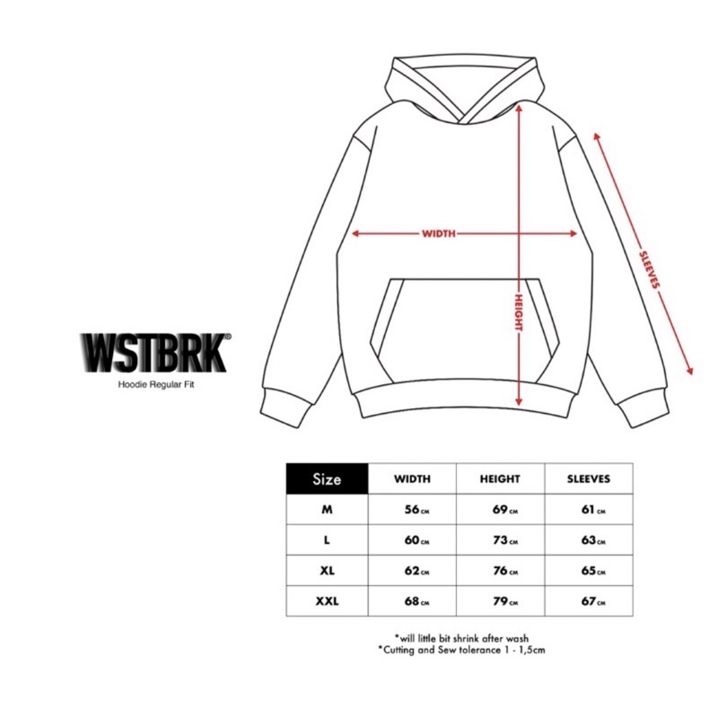 WSTBRK - VOLF - Pullover Hoodie / westbrookoriginals