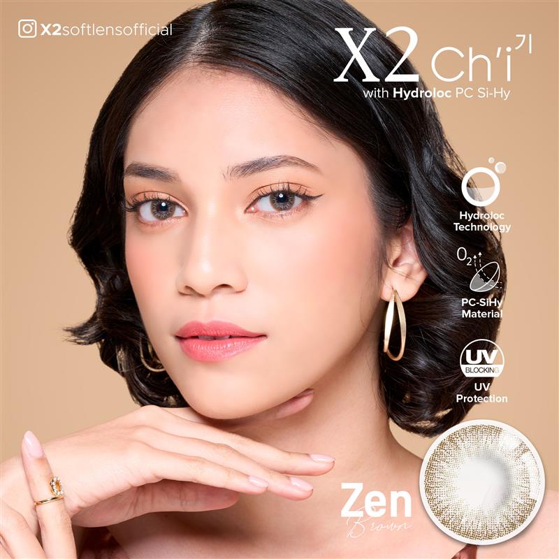 X2 Chi 14,2 mm Softlens Silicone Hyrdogel Premium Contact lens