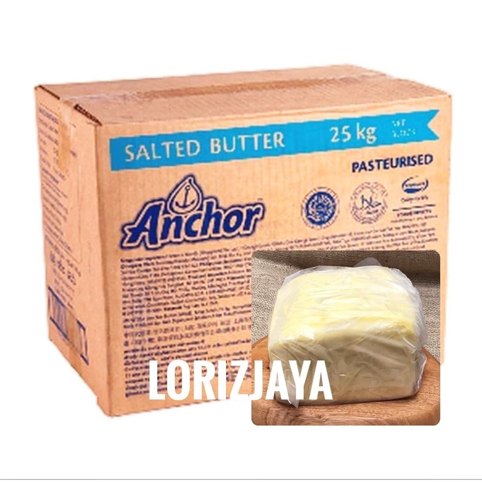 

butter-mentega- anchor butter salted repack 500gr -mentega-butter.