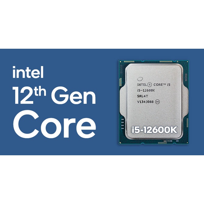 Intel Core i5 12600K 10 Core 16 Thread 12th Gen Alder Lake - LGA1700 MANTULL