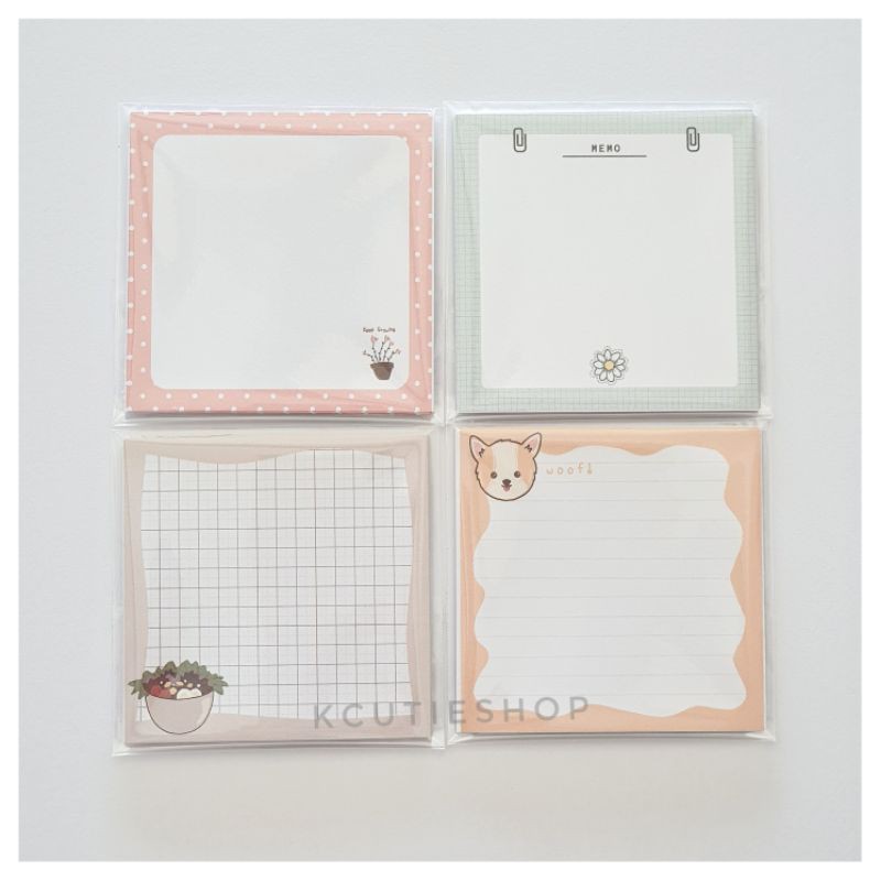 

kcutie - Mini Memo Paper + Dot Stickers
