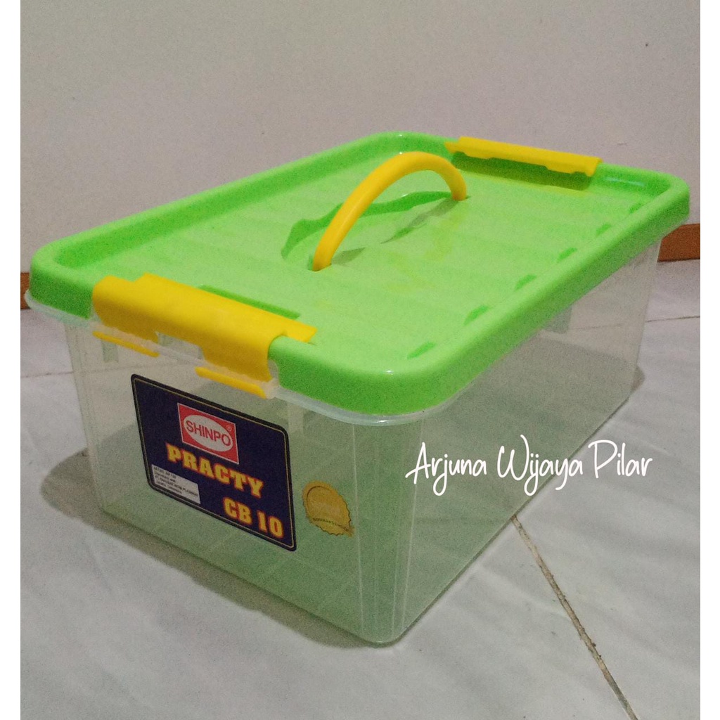 SHINPO CONTAINER / CONTAINER BOX CB 10 PRACTY SIP 129 +Bubblewrap