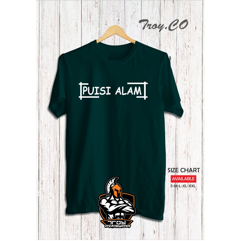 (TERBARU)   Kaos Band Fourtwnty Puisi Alam 420 Baju Pakaian Band Indie Musik Kualitas Premium