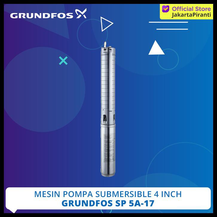 MESIN POMPA AIR SUBMERSIBLE GRUNDFOS SP 5A-17 OIL MOTOR