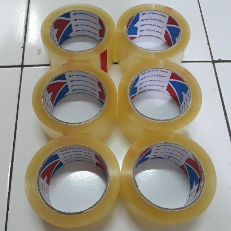 

Lakban Bening MITRAN PACK MP 6PCS