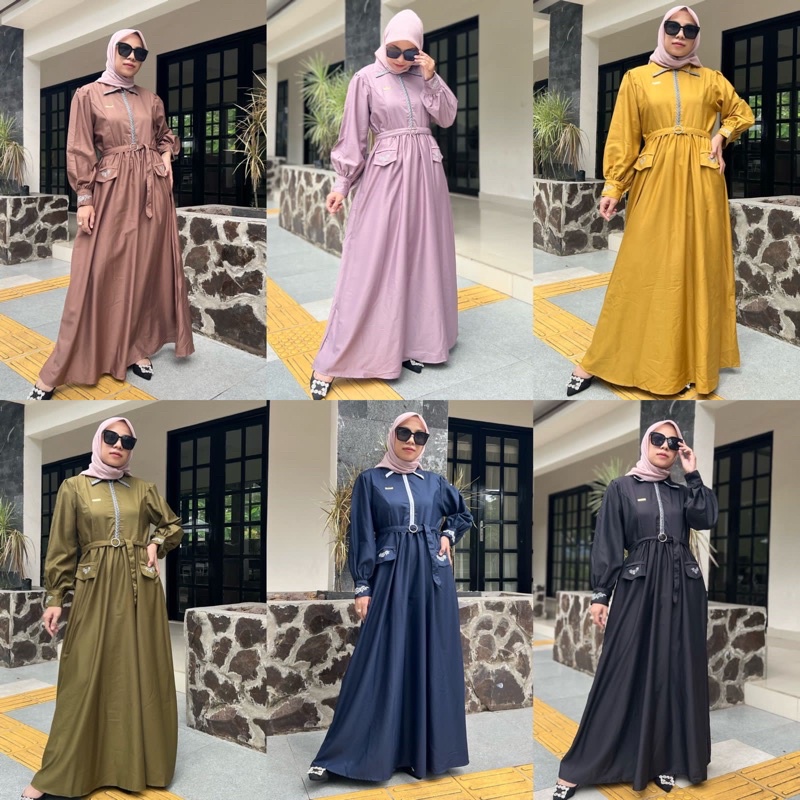 Keisha Dress by Iyaluna Hijab
