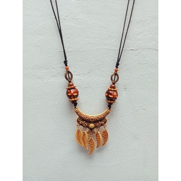 kalung fashion/ aksesoris wanita/ kalung hijab etnik