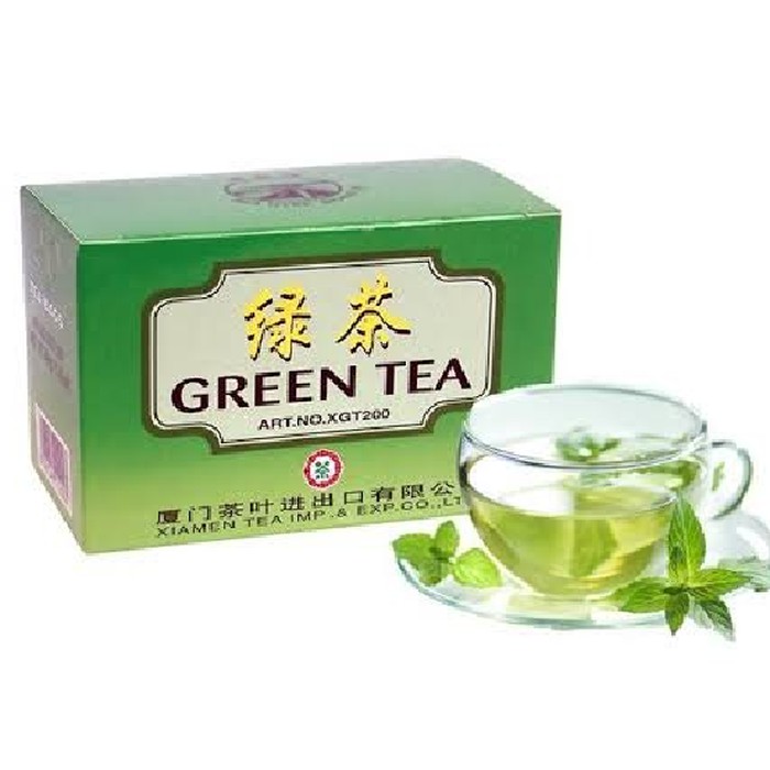 Green Tea Sea Dyke Brand Chinese Tea 40gr Teh HIjau Tea Bag / Teh Celup Asli China