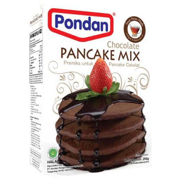 

Pondan Pancake Mix Chocolate 250gr