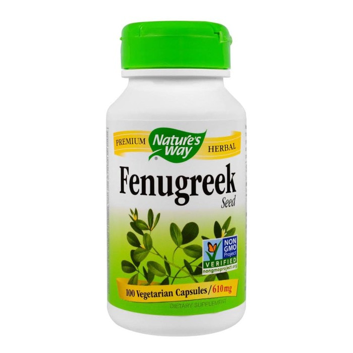 

Nature's Way Fenugreek 610 mg 100 Kapsul ( ASI Booster )