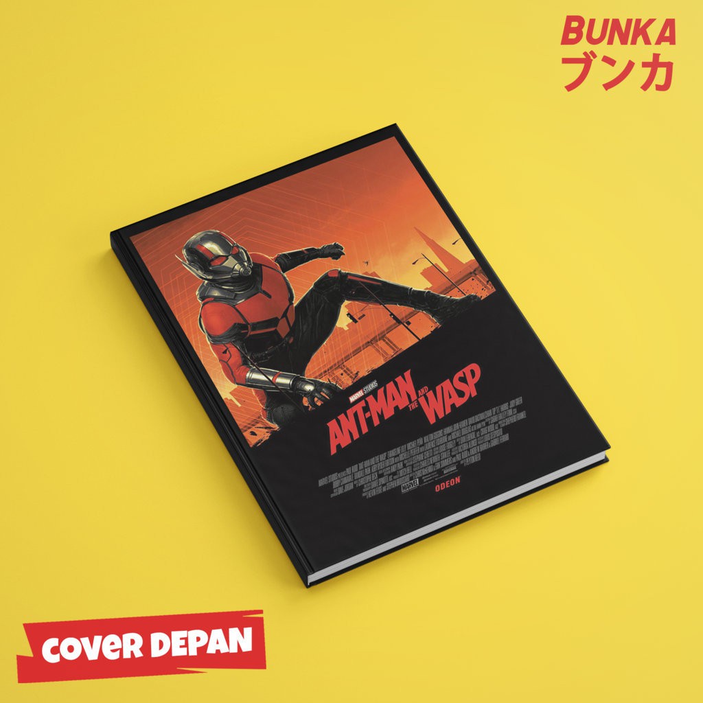 

Notebook Marvel Antman and the Wasp B Hardcover A5 Buku Tulis Catatan Note Agenda Planner Jurnal