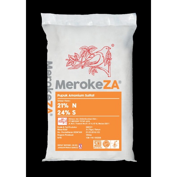 PUPUK MEROKE ZA kemasan reapack