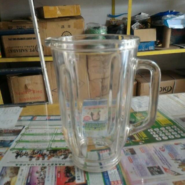 Blender gelas/kaca panasonic/miyako + bubble
