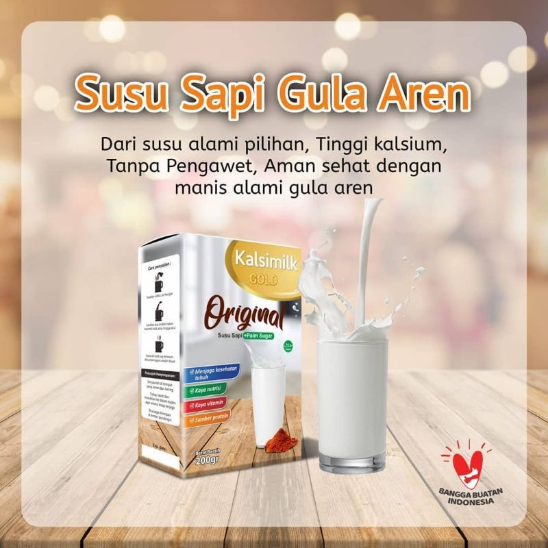 

Kalsimilk susu sapi palm sugar✅