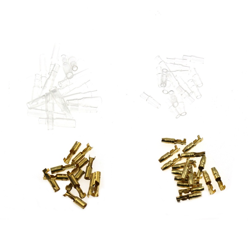 Konektor Kawat Listrik Mobil Terminal btsg 4.0 Diameter 4mm Pin 50set/200pcs