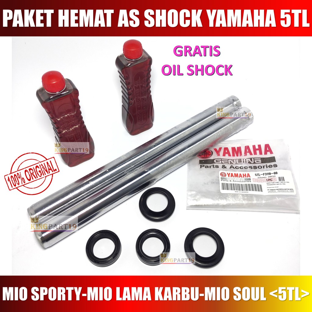 Paket As Shock Mio Sporty Mio Lama Mio Smile Komplit Gratis Oli Shock 5TL-F3110-00