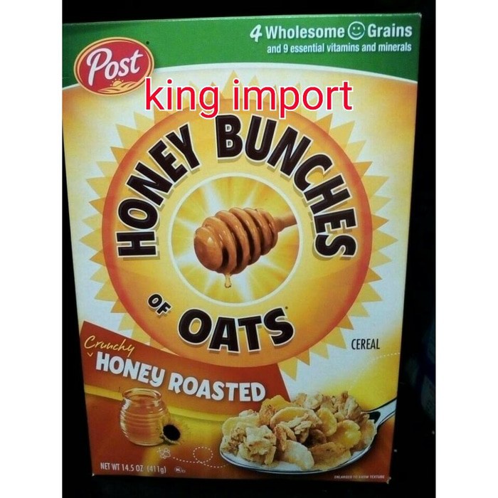 

POST HONEY BUNCHES OF OAT CRUNCHY HONEY ROASTED