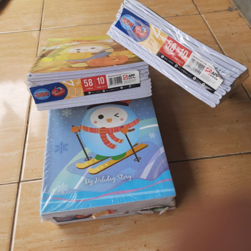 

Buku tulis Sinar Dunia 58 Lembar