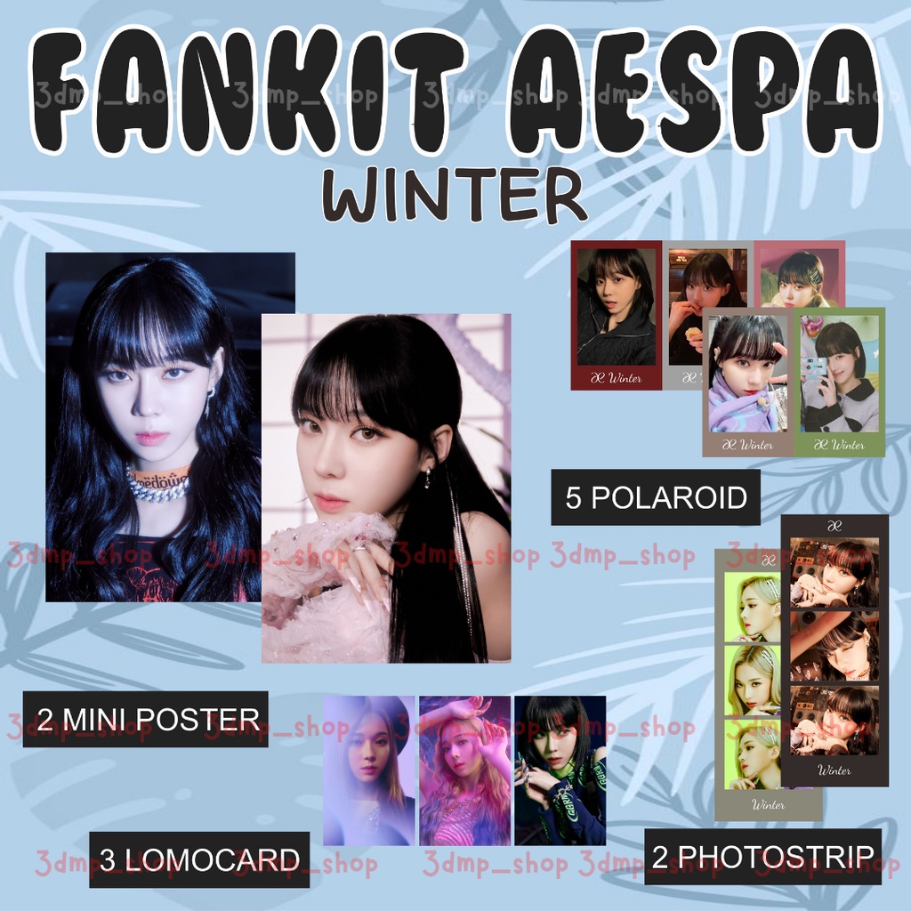 Fankit Aespa My World NIngning Winter Karina Giselle