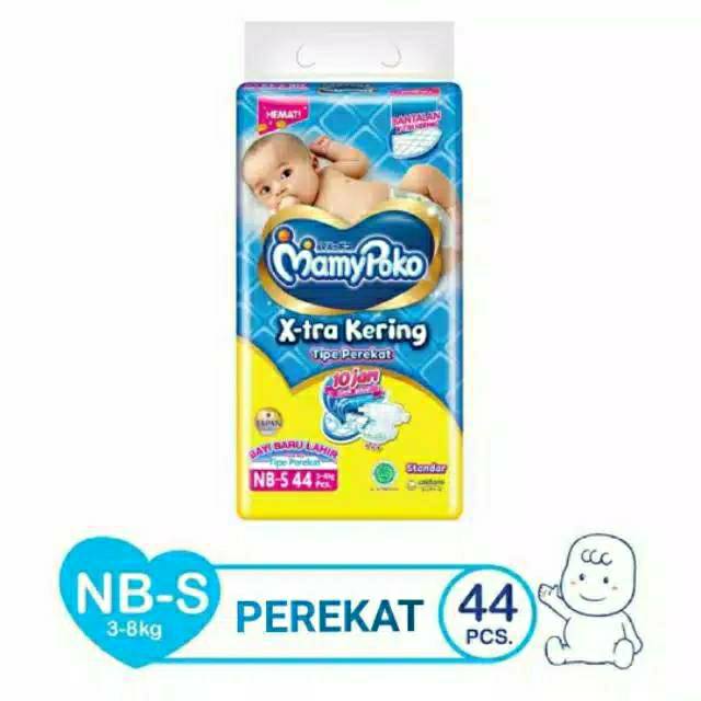 Mamy Poko Extra Kering Perekat NB44