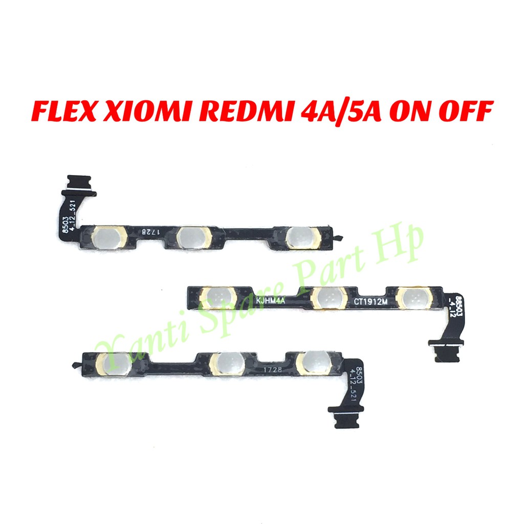 Flexible On Off Xiaomi Redmi 4A 5A Original Terlaris New